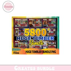 5800 Huge Tumbler Bundle, Tumbler Png, Tumbler Template