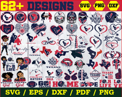 62 Designs Houston Texans Football Svg Bundle, Texans Svg