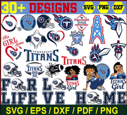 30 Files Tennessee Titans svg png, NFL Bundle Svg