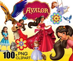 Avalor Disney Princess Bundle PNG