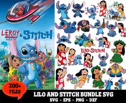 300 Files Lilo And Stitch Bundle SVG