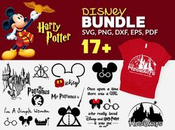 Disney Harry Potter Bundle SVG