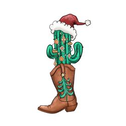 Cowboy Boots Christmas Sublimation