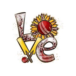 Cricket Love Sublimation PNG