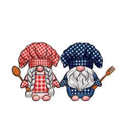 Cooking Gnomes Couple PNG