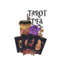 Tarot and Tea Sublimation