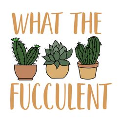 What the Fucculent Sublimation