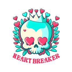 Heart Breaker Skull Valentine