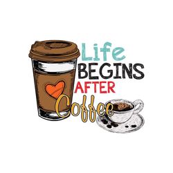 Life Begins After Coffee Sublimation