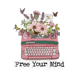 Free Your Mind Wildflower Sublimation