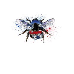 4th of July Bumble Bee Sublimation
