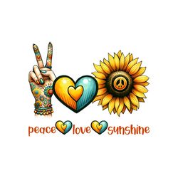 Original Peace Love PNG
