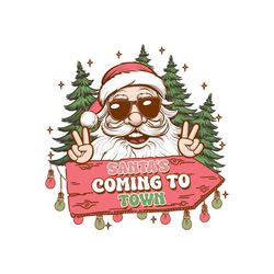 santa's coming to town santa