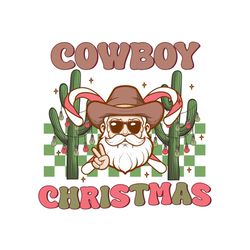 Cowboy Christmas Santa