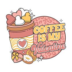 Coffee is My Valentine Leopard