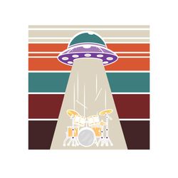 Funny Drummer Wife Ufo Aliens