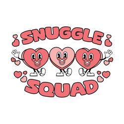 Snuggle Squad Retro Hearts Squad