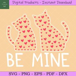 Cat Paw Valentine Day Heart SVG TShirt