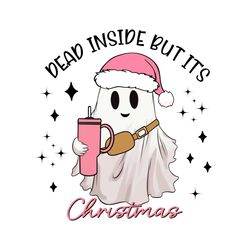 Ghost Dead Inside but Its Christmas PNG