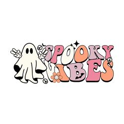 Retro Halloween SVG Spooky Vibe Cute Png