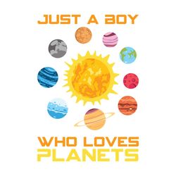 Just a Boy Who Loves Planets Science