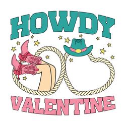 howdy valentine cowgirl hat