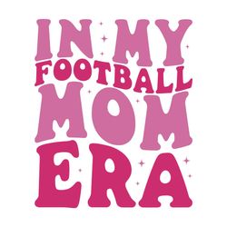 In My Football Mom Era Retro Mom Shirt