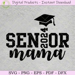 Senior Mama 2024 SVG TShirt Design