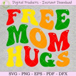 Free Mom Hugs SVG TShirt Design