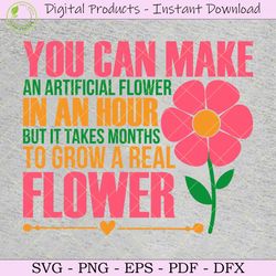 You Can Make an Artificial Flower SVG