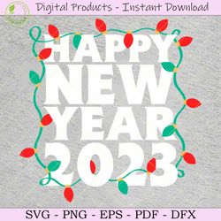 Happy New Year 2023 SVG TShirt