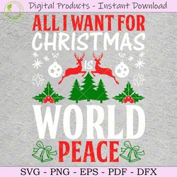 All I Want for Christmas is World Peace