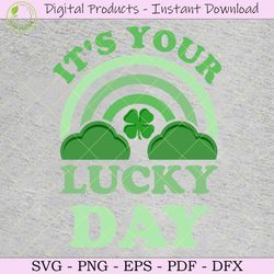 It's Your Lucky Day Tshirt Design