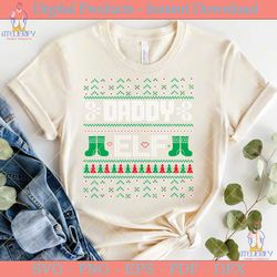 Daddy Elf Ugly Sweater SVG