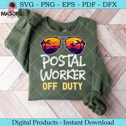 postal worker of duty summer gifts shirt