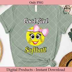 cool girl softball/tshirt designs