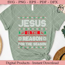 Jesus is the Reason for the Season  Svg