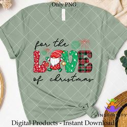 For the Love of Christmas PNG
