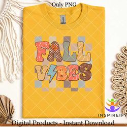 Fall Vibes Sublimation Hello Autumn PNG