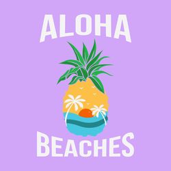 Pineapple Hawaii Aloha Beaches