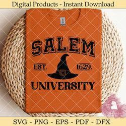 Salem University Est. 1629 Svg Design