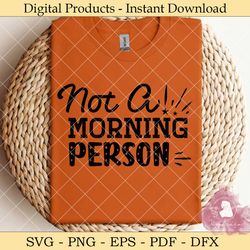Not a Morning Person – Anti Social SVG