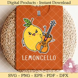 Lemoncello Drink Pun SVG