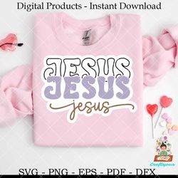 Jesus – Christian Sticker SVG This Item