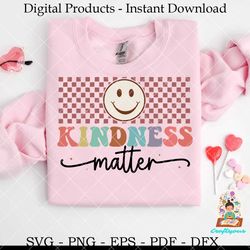 Kindness Matter – Retro Positive Quote