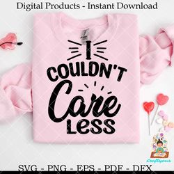 I Couldn't Care Less – Anti Social SVG