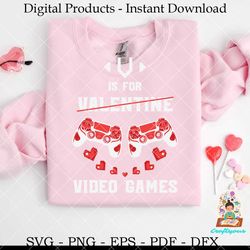V is for Video Games Anti Valentine