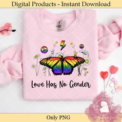 Love Has No Gender Pride Month Graphic