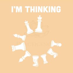 Funny Chess I'm Thinking Loading SVG