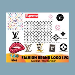 14 Louis Vuitton Bundle SVG